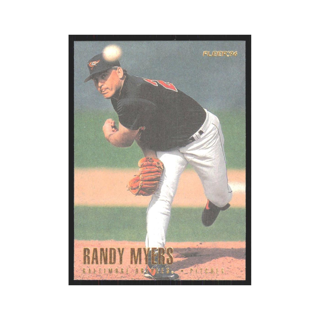 1996 Fleer Randy Myers Orioles #U7