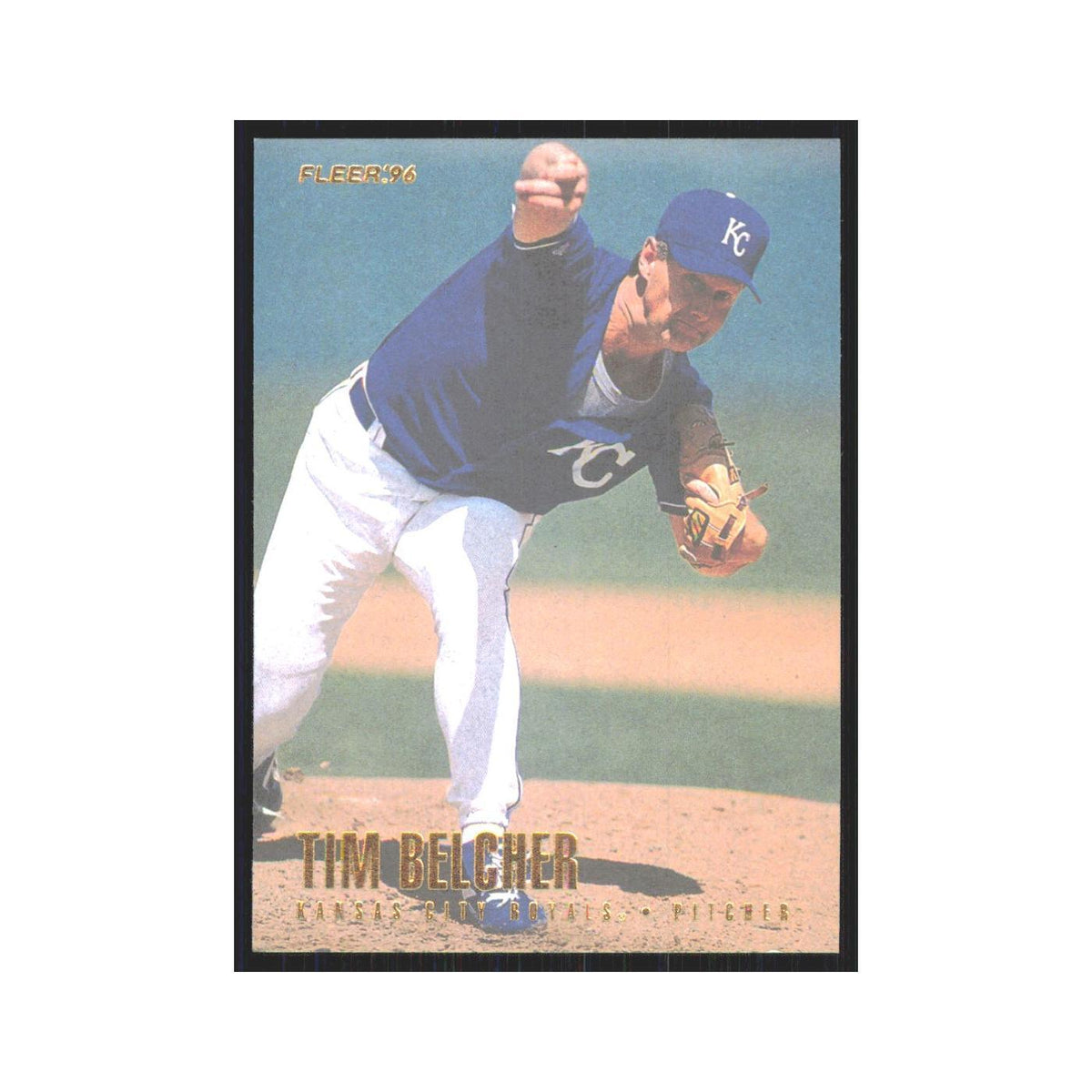 1996 Fleer Tim Belcher Royals #U38