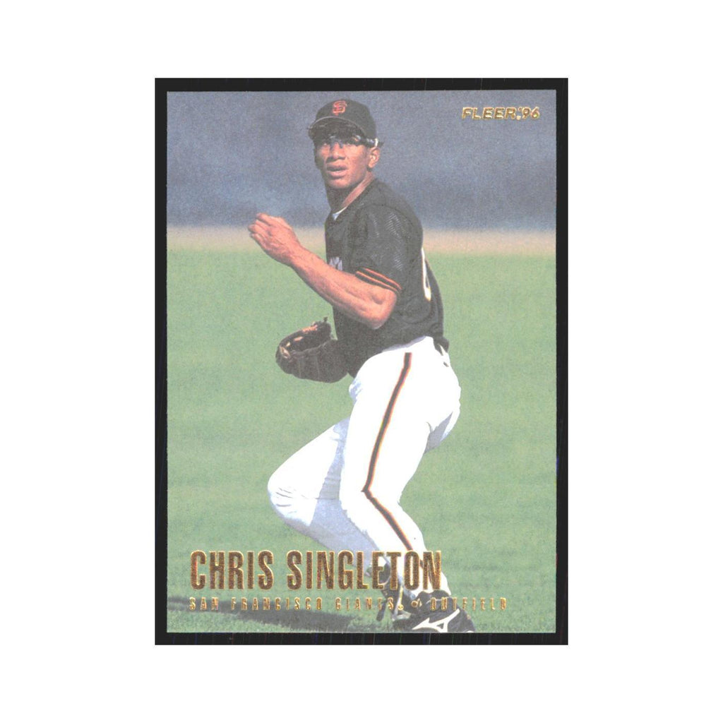 1996 Fleer Chris Singleton Giants #U209