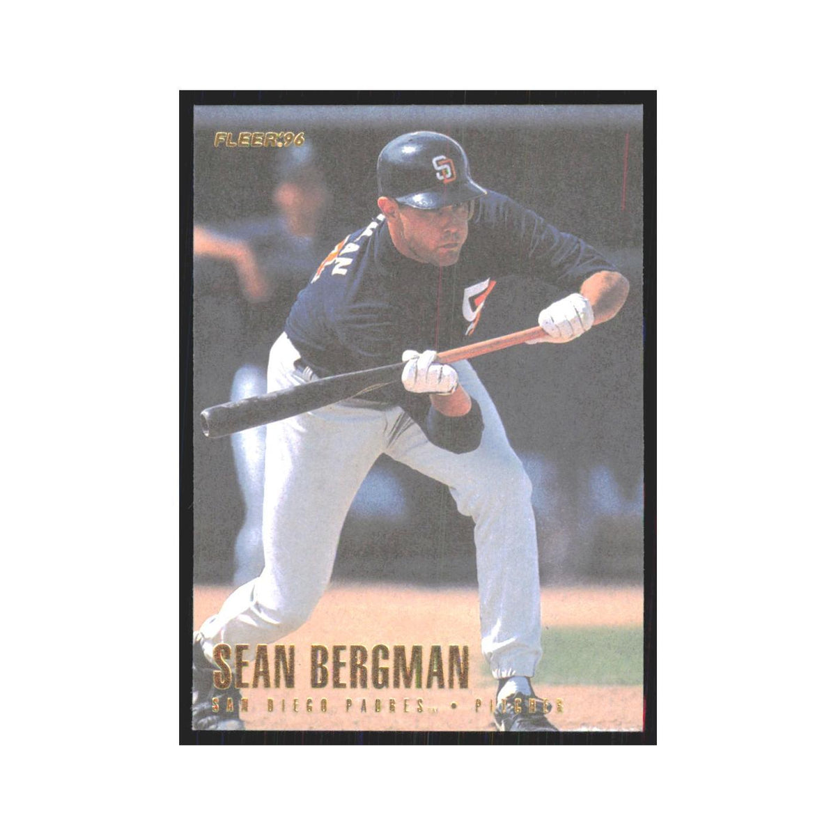 1996 Fleer Sean Bergman Padres #U195