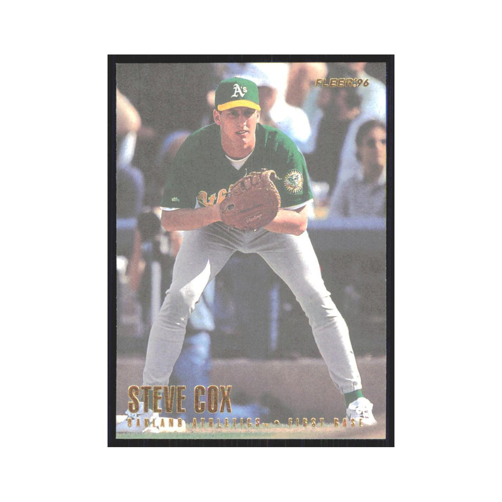 1996 Fleer Steve Cox Athletics #U73