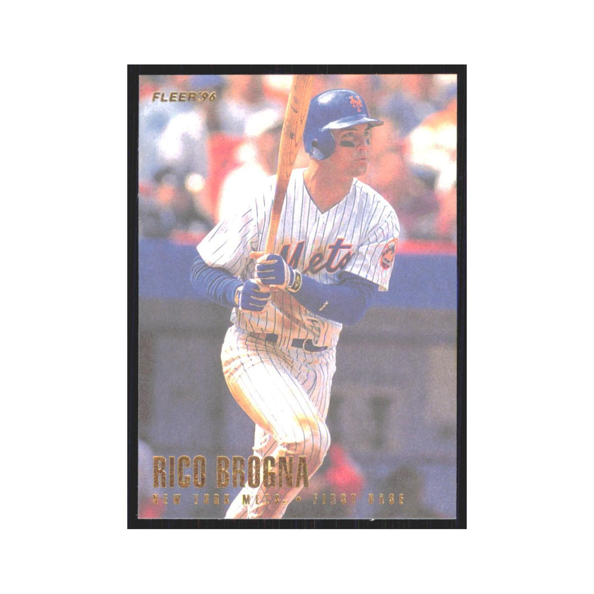 1996 Fleer Rico Brogna Mets #474