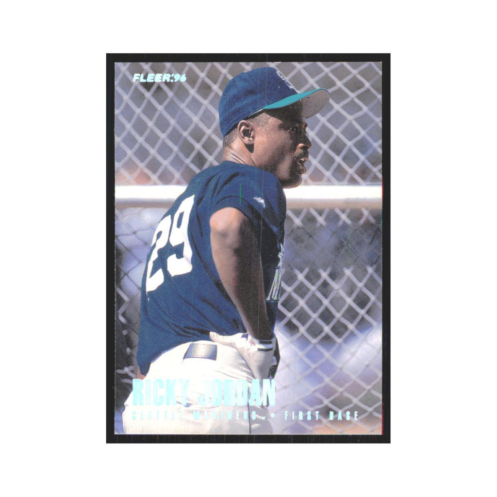 1996 Fleer Ricky Jordan Mariners #U83