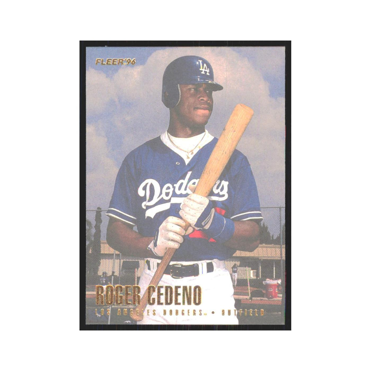 1996 Fleer Roger Cedeno Dodgers #U142
