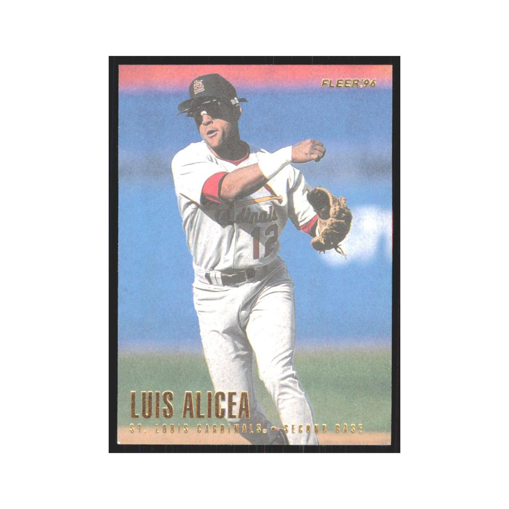 1996 Fleer Luis Alicea Cardinals #U181