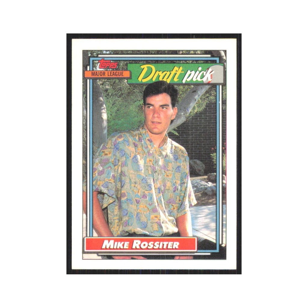 1992 Topps Mike Rossiter Athletics #474