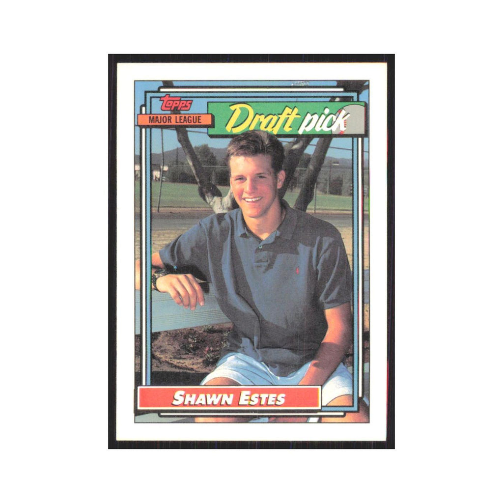 1992 Topps Shawn Estes Mariners #624