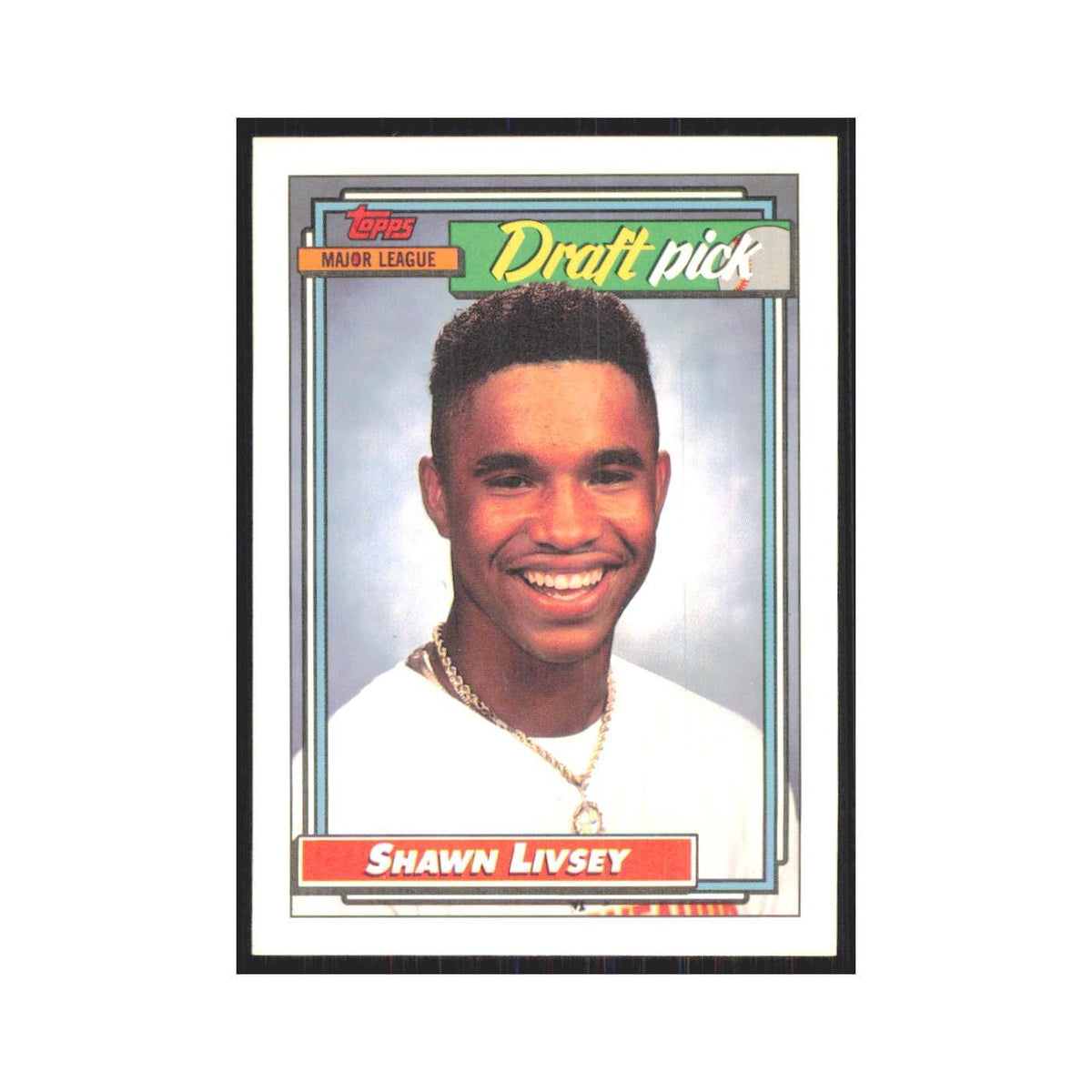 1992 Topps Shawn Livsey Astros #124