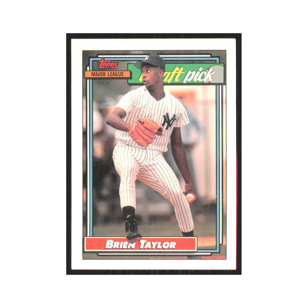 1992 Topps Brien Taylor Yankees #6