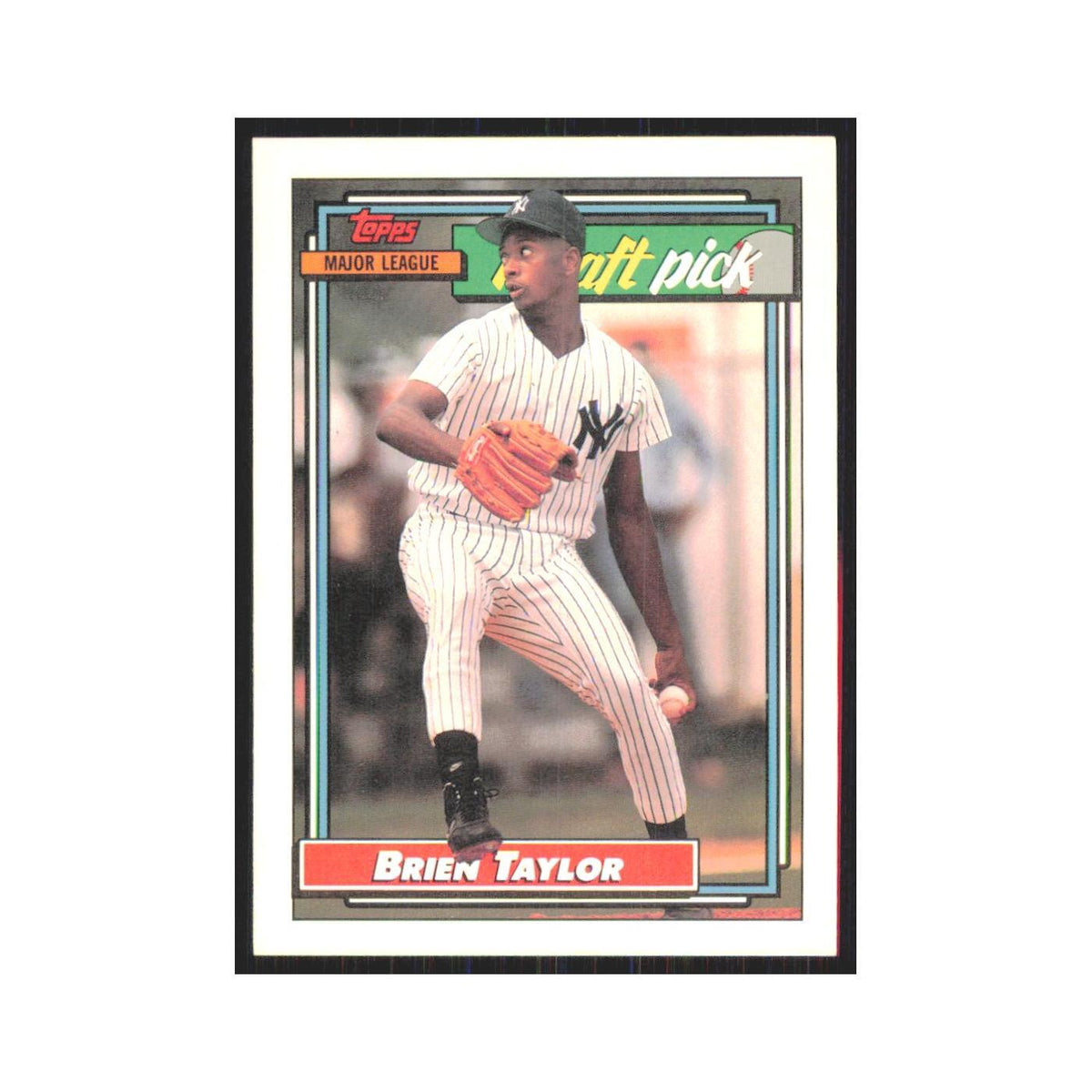 1992 Topps Brien Taylor Yankees #6