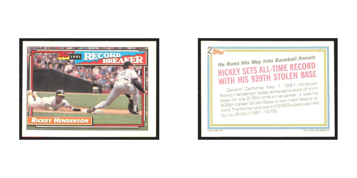 1992 Topps Rodney Henderson #2