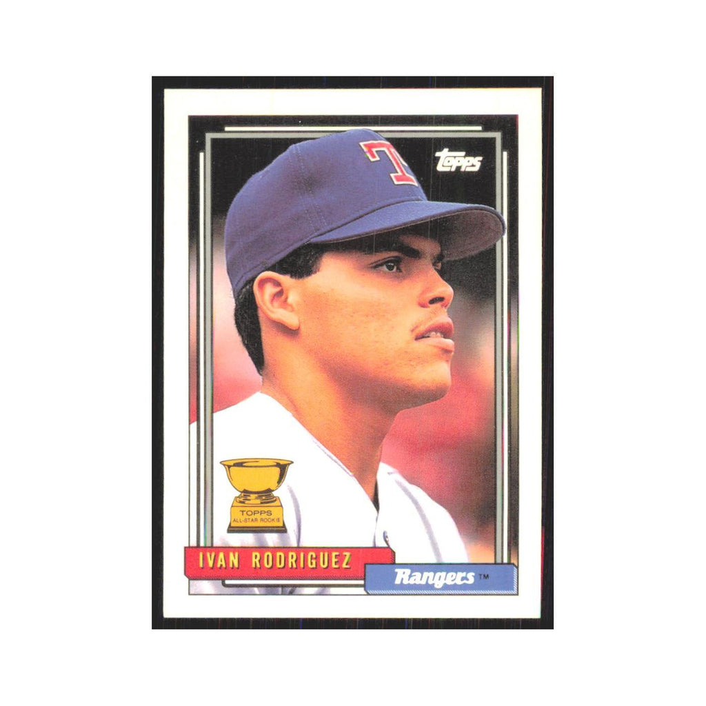1992 Topps Ivan Rodriguez Rangers #78