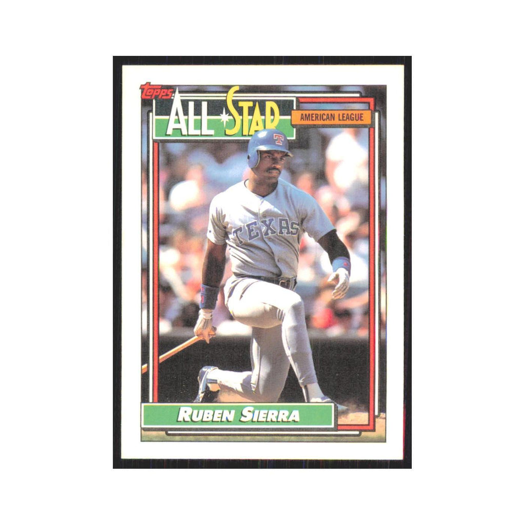 1992 Topps Ruben Sierra Rangers #403