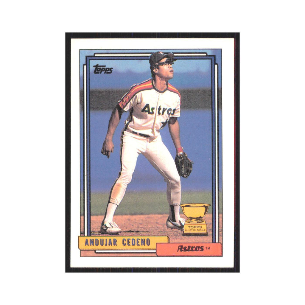 1992 Topps Andujar Cedeno Astros #288
