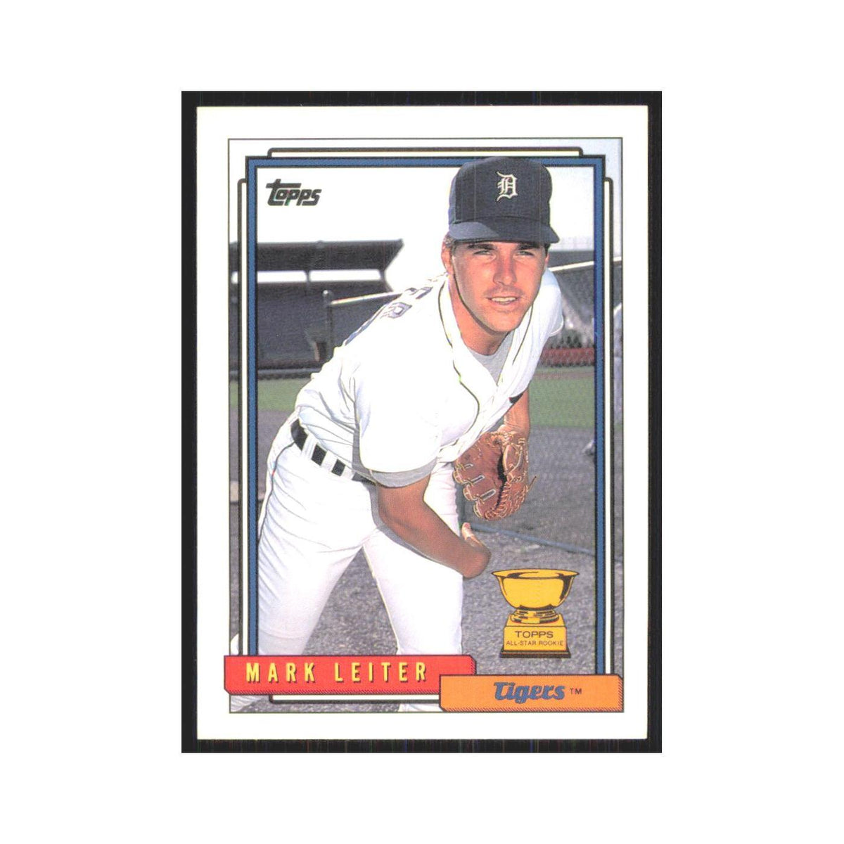 1992 Topps Mark Leiter Tigers #537