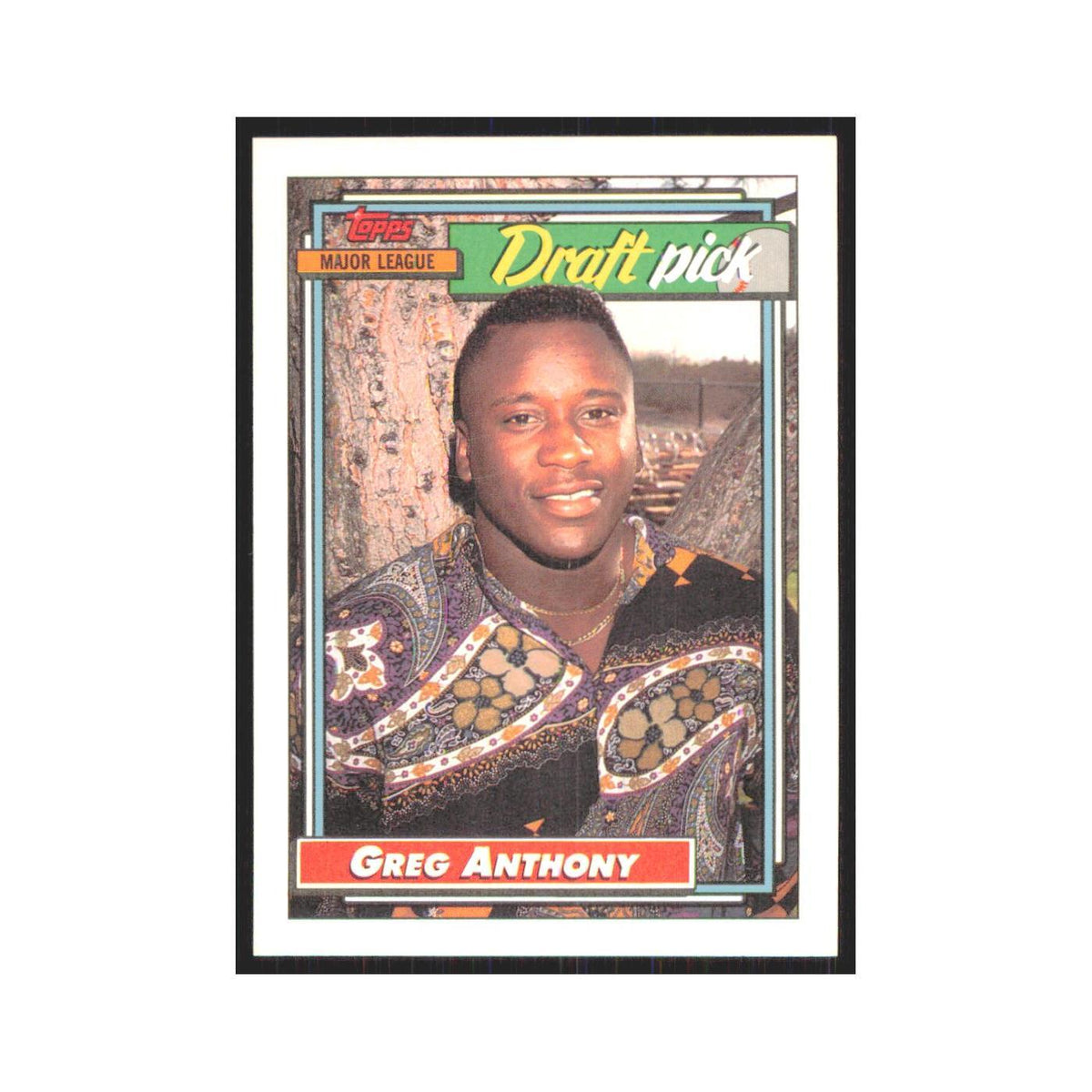 1992 Topps Greg Anthony #336