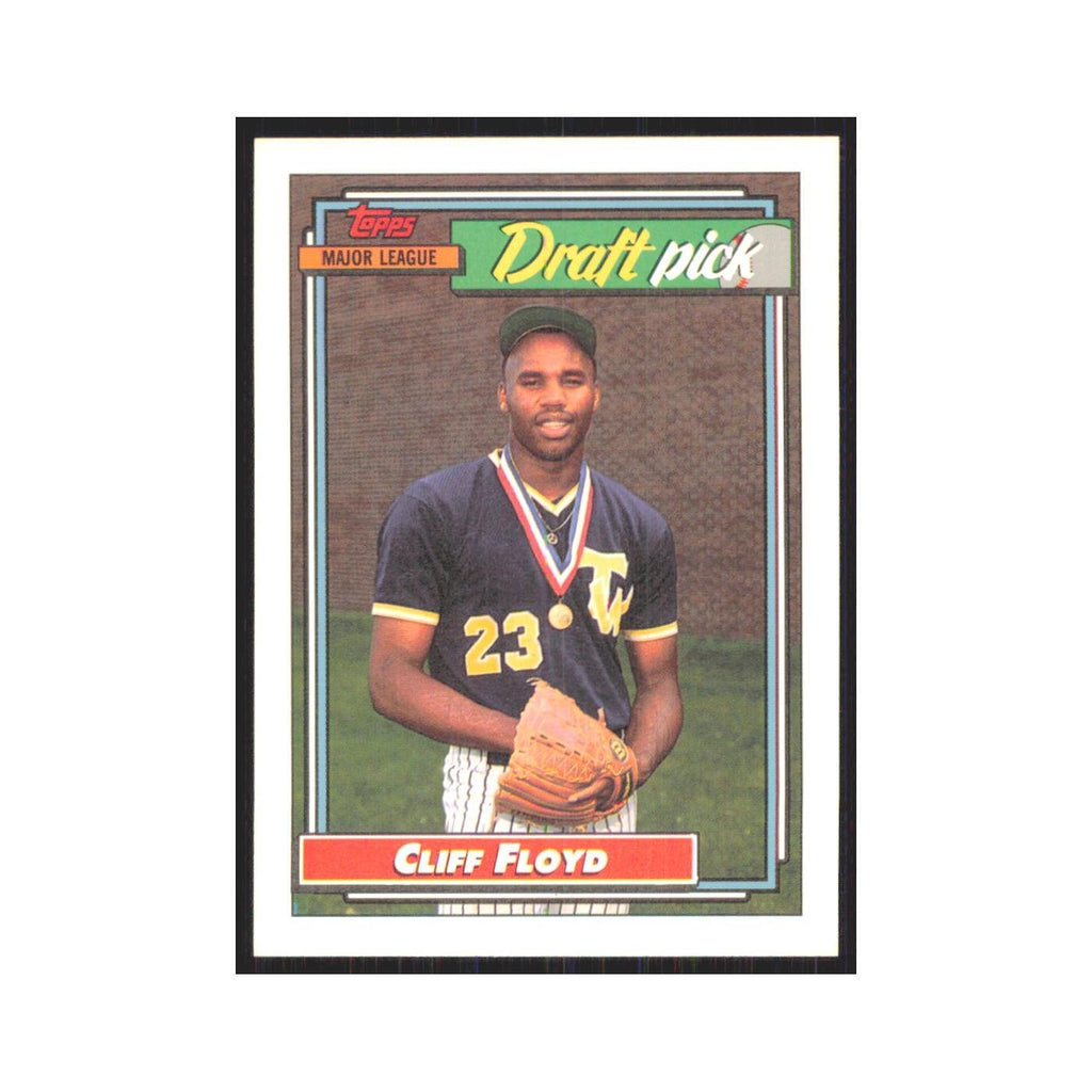 1992 Topps Cliff Floyd Montreal Expos #186