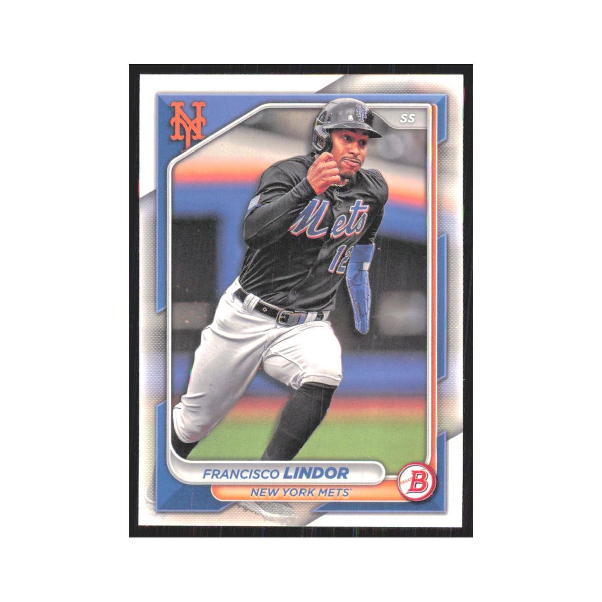 2024 Bowman Francisco Lindor Mets #38