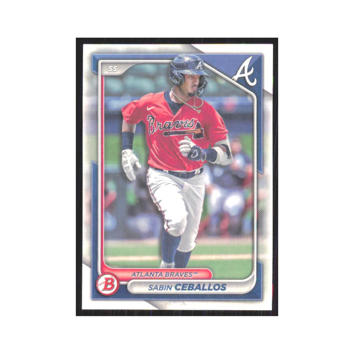 2024 Bowman Prospects Sabin Ceballos Braves #BP-130