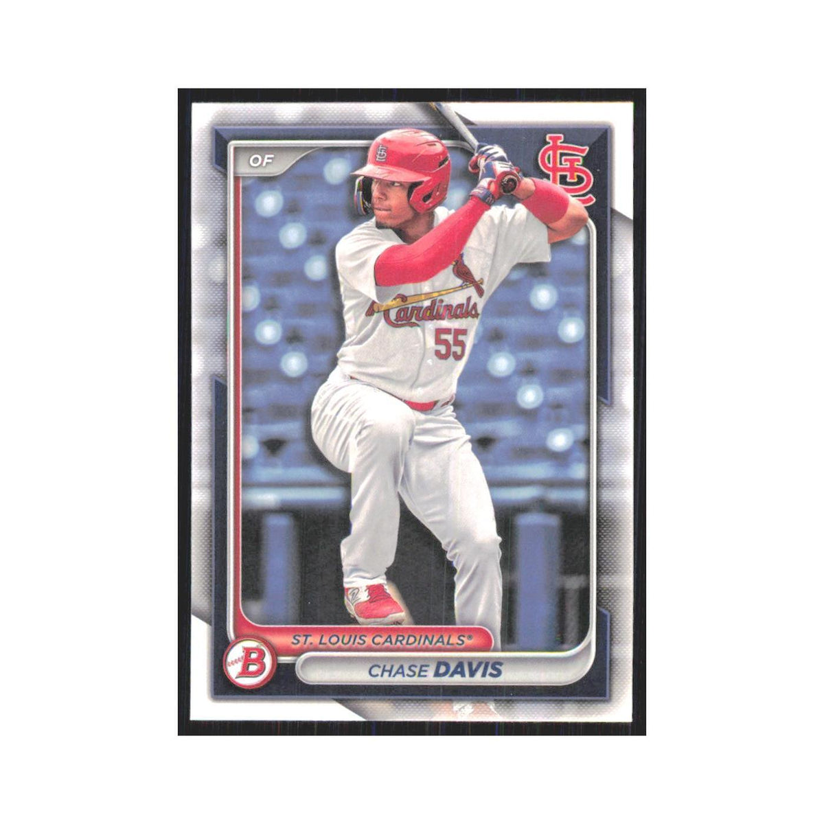2024 Bowman Prospects Chase Davis Cardinals #BP-150