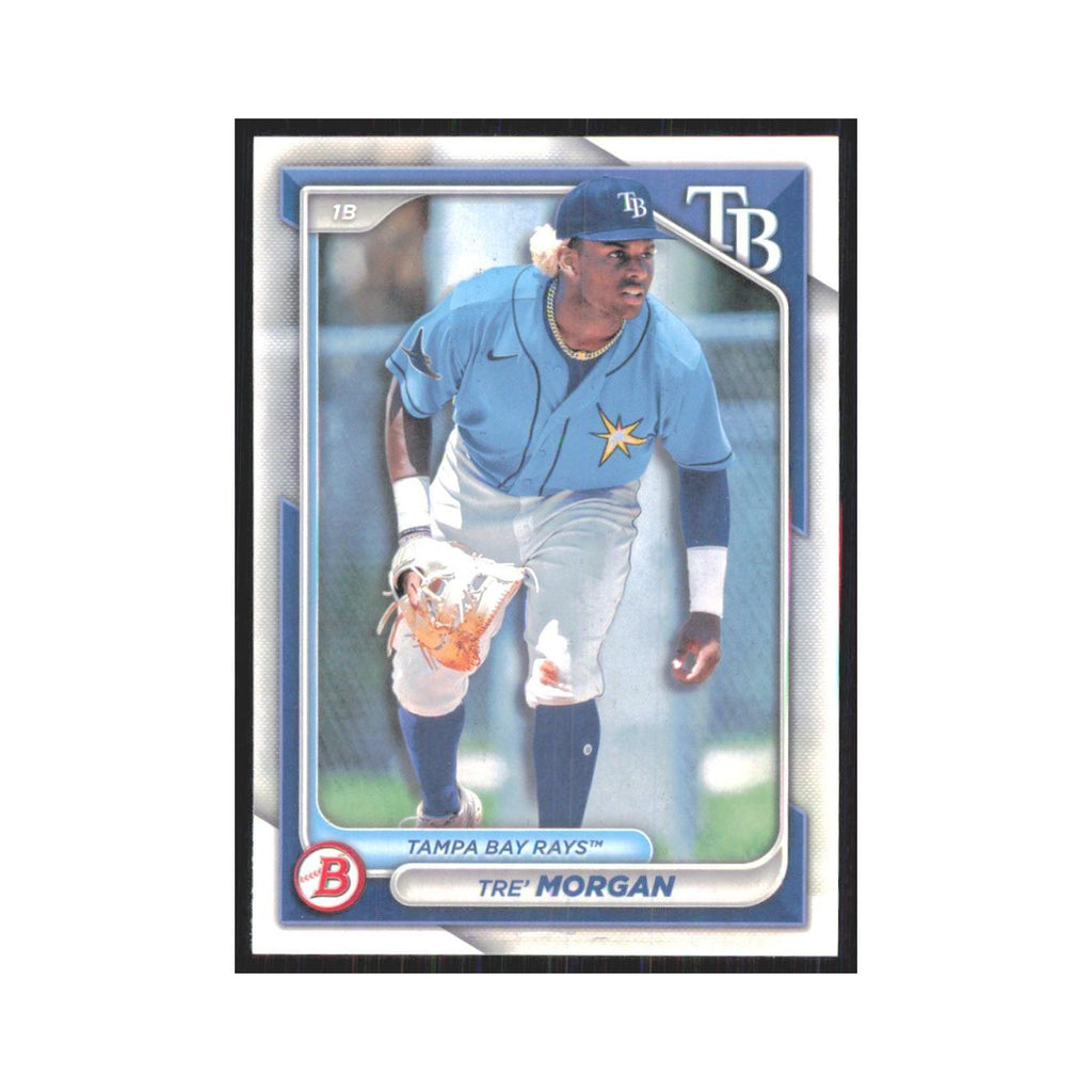 2024 Bowman Prospects Tre' Morgan Rays #BP-126