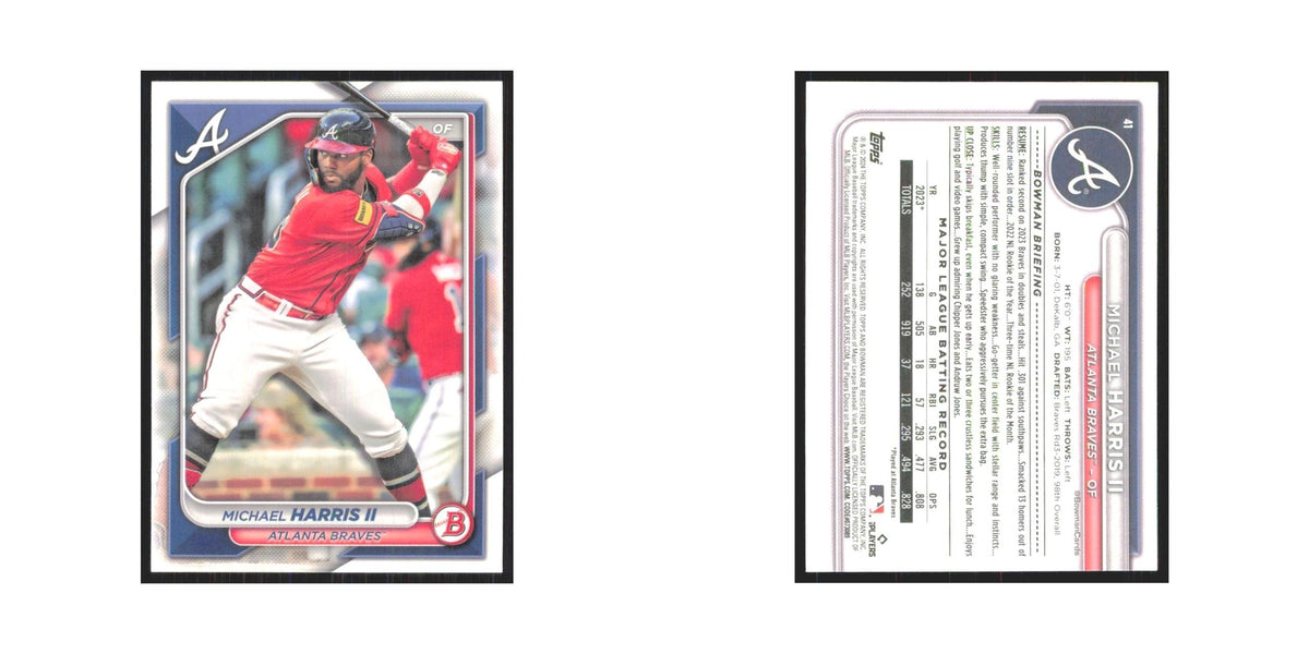 2024 Bowman Michael Harris II Braves #41