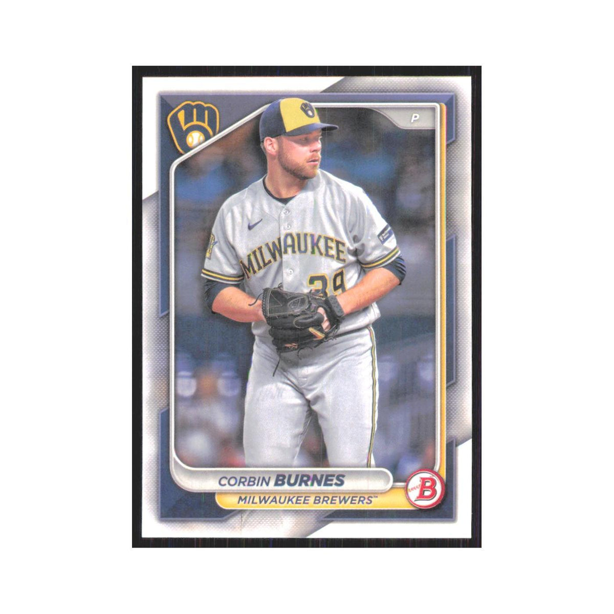 2024 Bowman Corbin Burnes Brewers #45