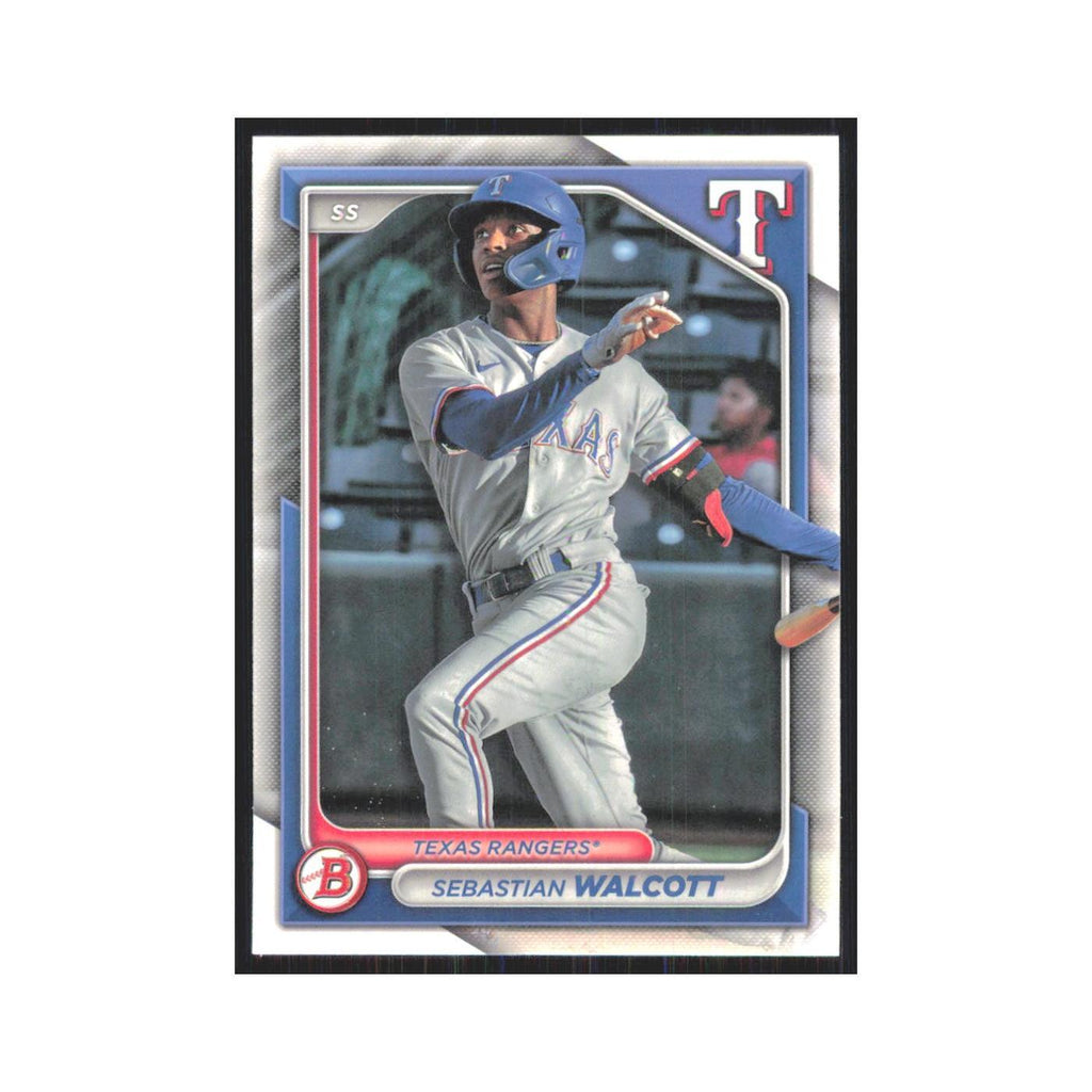2024 Bowman Prospects Sebastian Walcott Rangers #BP-81