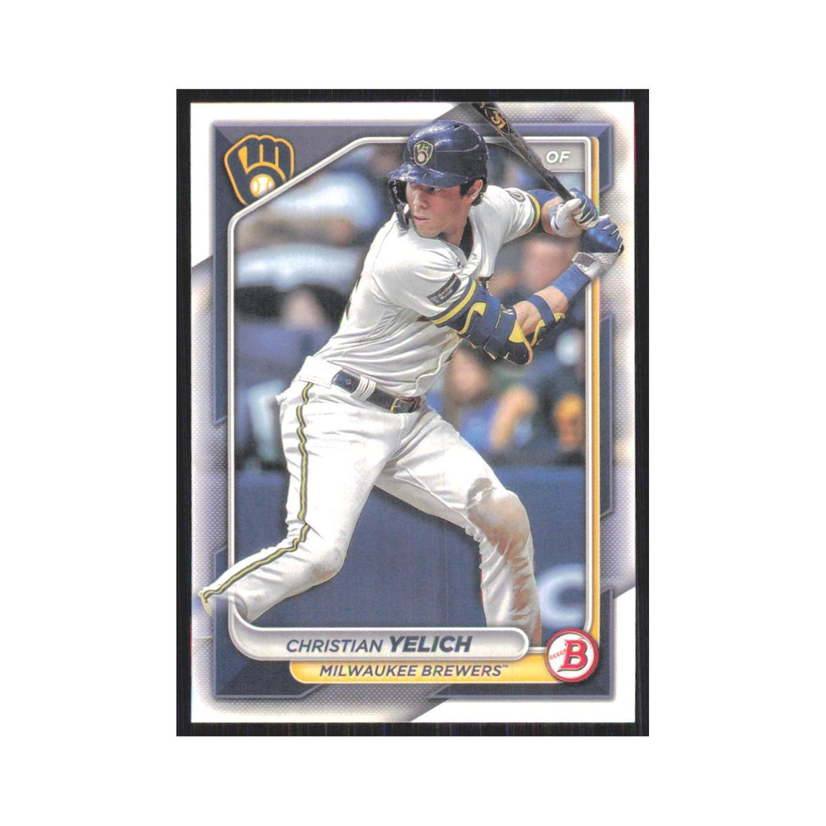 2024 Bowman Christian Yelich Brewers #34