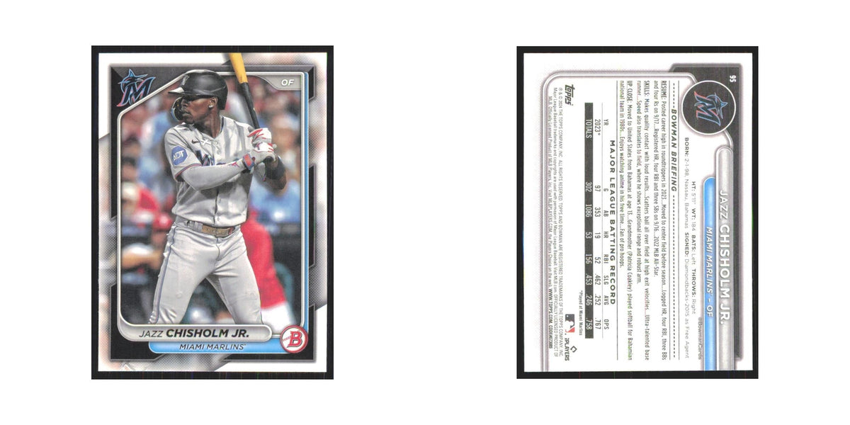 2024 Bowman Jazz Chisholm Jr. Marlins #95