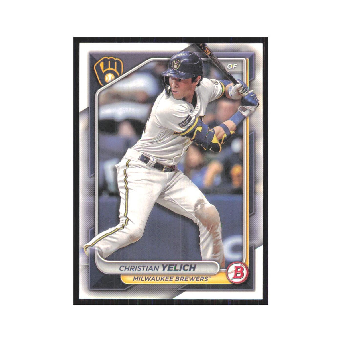 2024 Bowman Christian Yelich Brewers #34