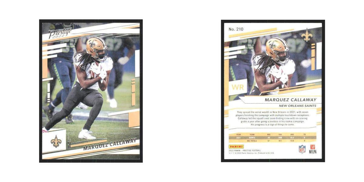 2022 Panini Prestige Marquez Callaway Saints #210