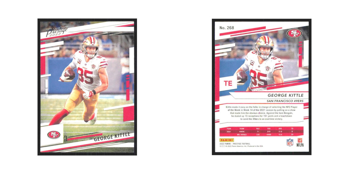 2022 Panini Prestige George Kittle 49ers #268