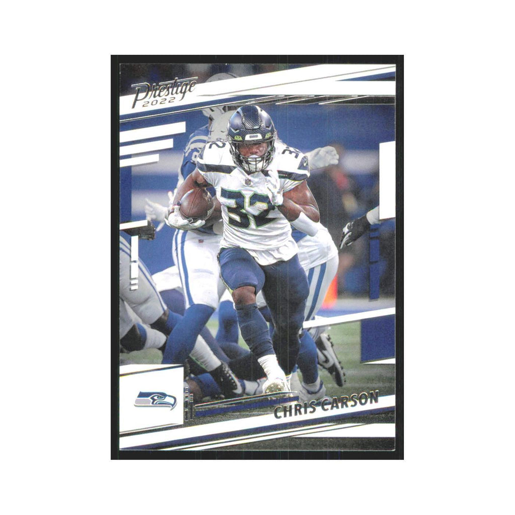 2022 Panini Prestige Chris Carson Seahawks #256