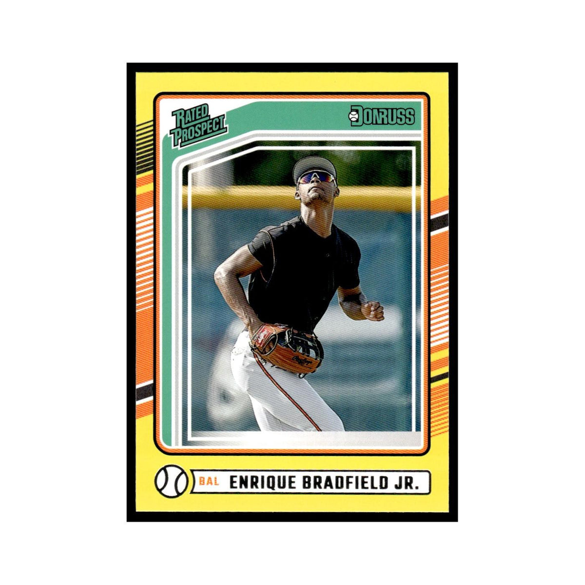 Enrique Bradfield Jr. 2024 Donruss Rated Rookie #150 Baltimore Orioles NM