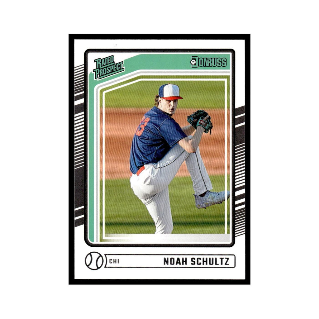 Noah Schultz 2024 Donruss Rated Rookie #170 Chicago White Sox Baseball Card NM