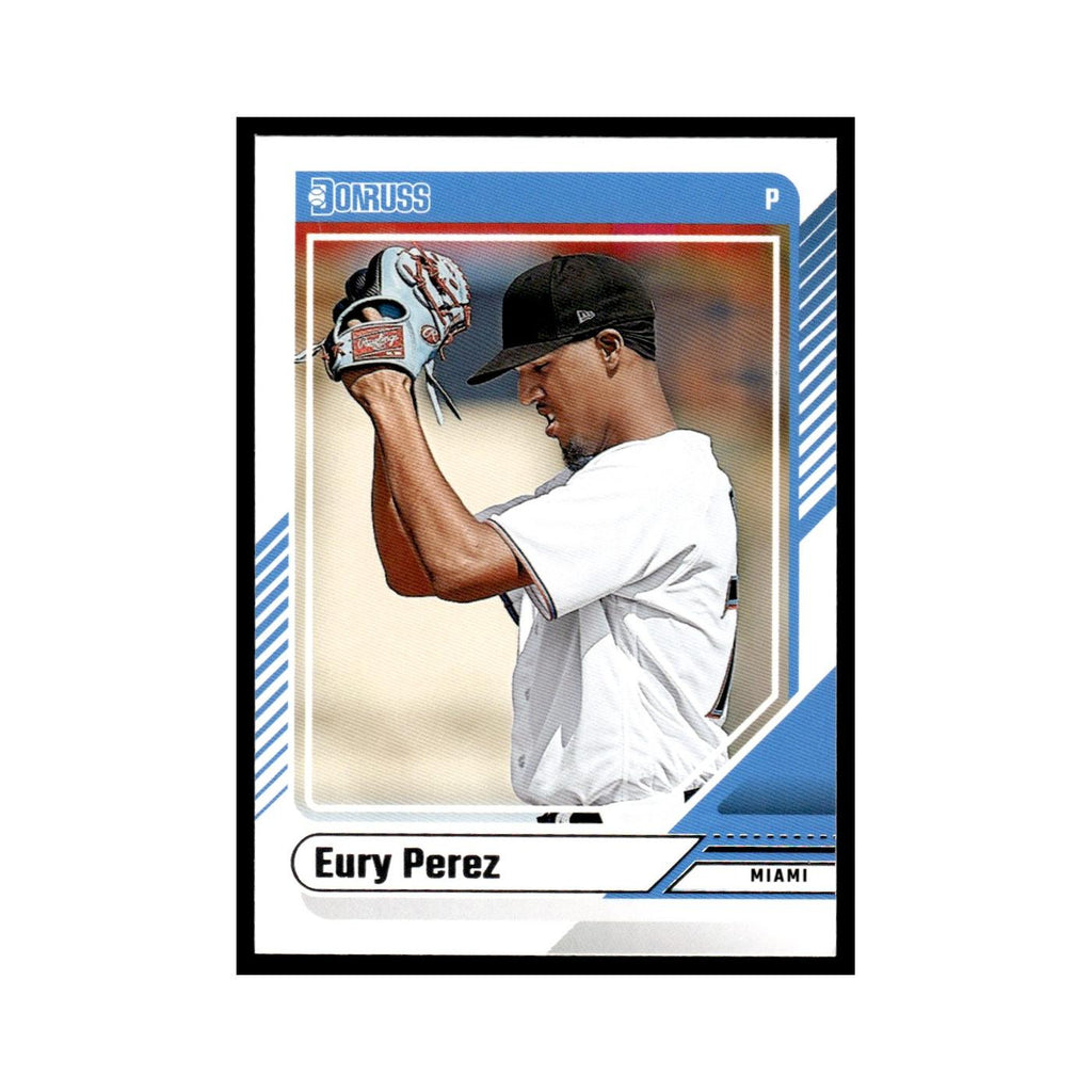 Eury Perez 2024 Donruss #19 Miami Marlins Baseball Card NM