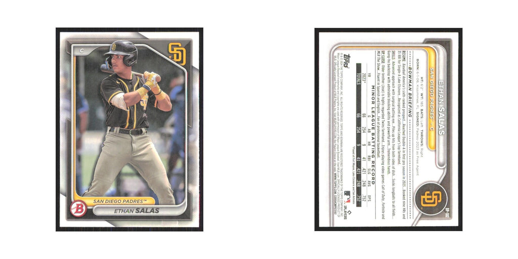 2024 Bowman Prospects Ethan Salas Padres #BP-102