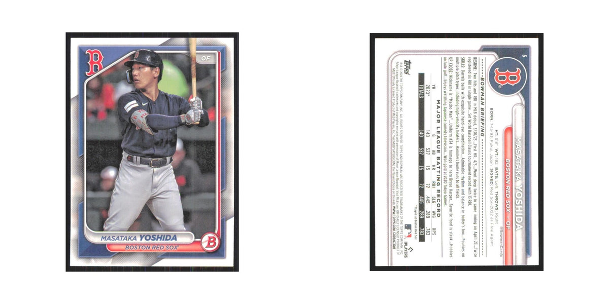 2024 Bowman Masataka Yoshida Red Sox #5