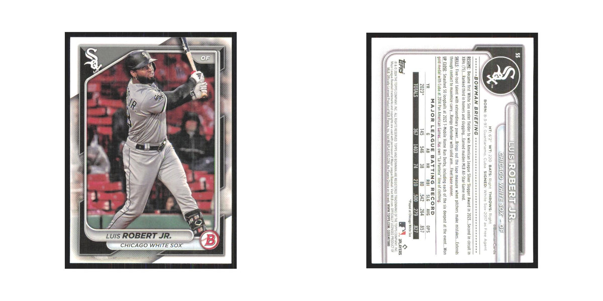 2024 Bowman Luis Robert Jr. White Sox #55