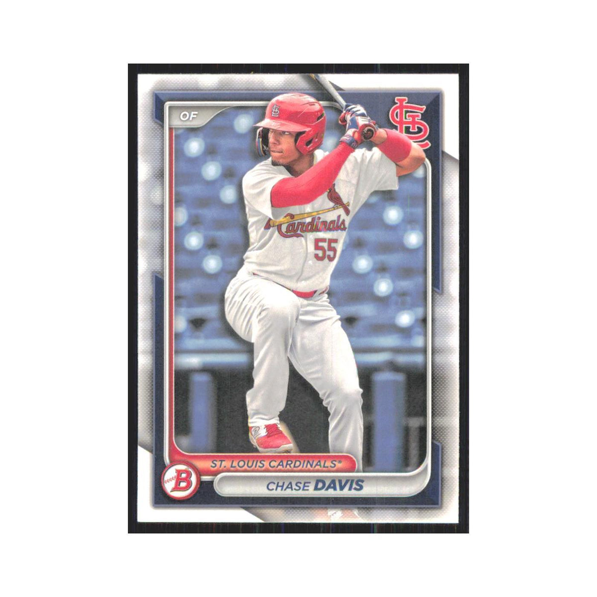 2024 Bowman Prospects Chase Davis Cardinals #BP-150