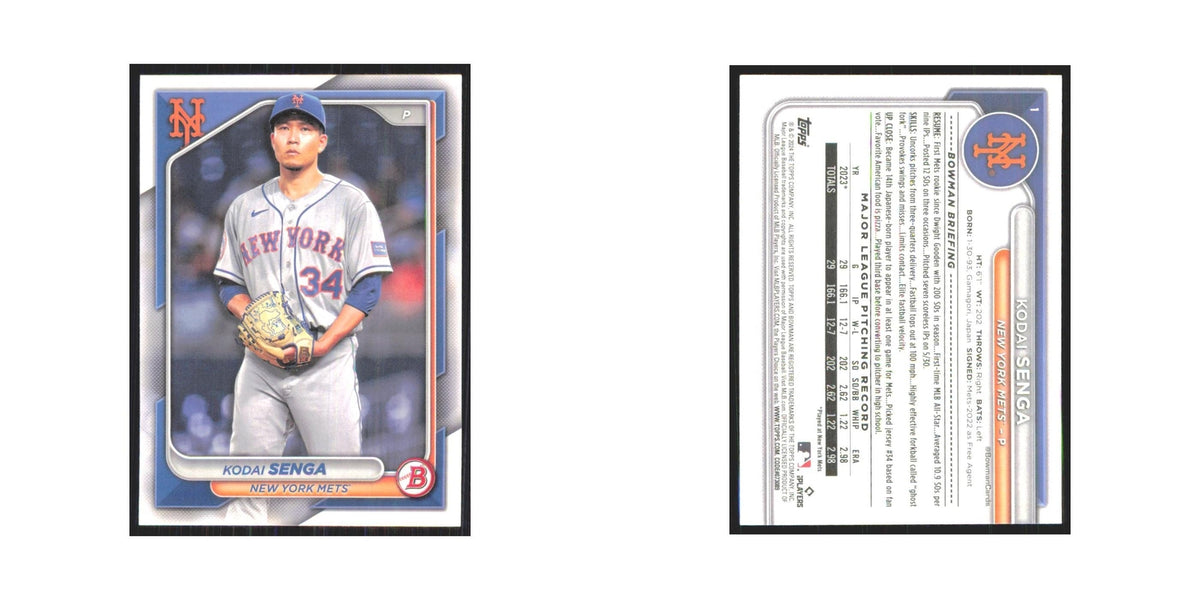 2024 Bowman Kodai Senga Mets #1