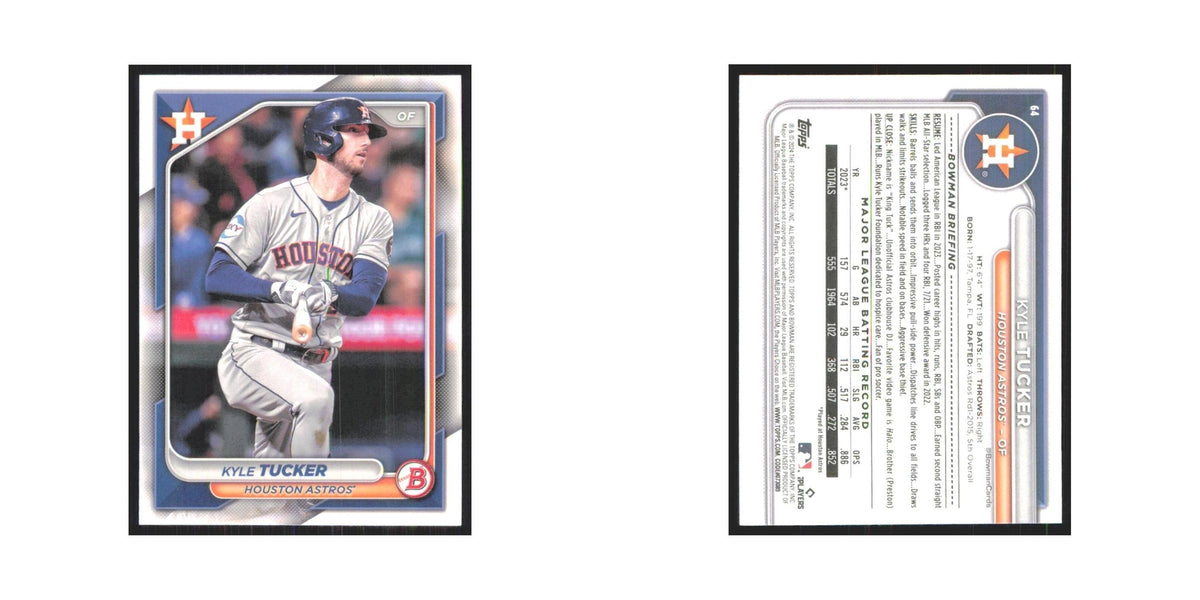 2024 Bowman Kyle Tucker Astros #64