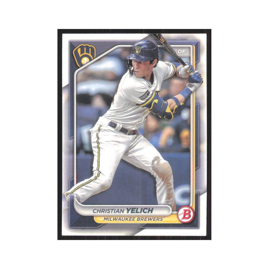 2024 Bowman Christian Yelich Brewers #34