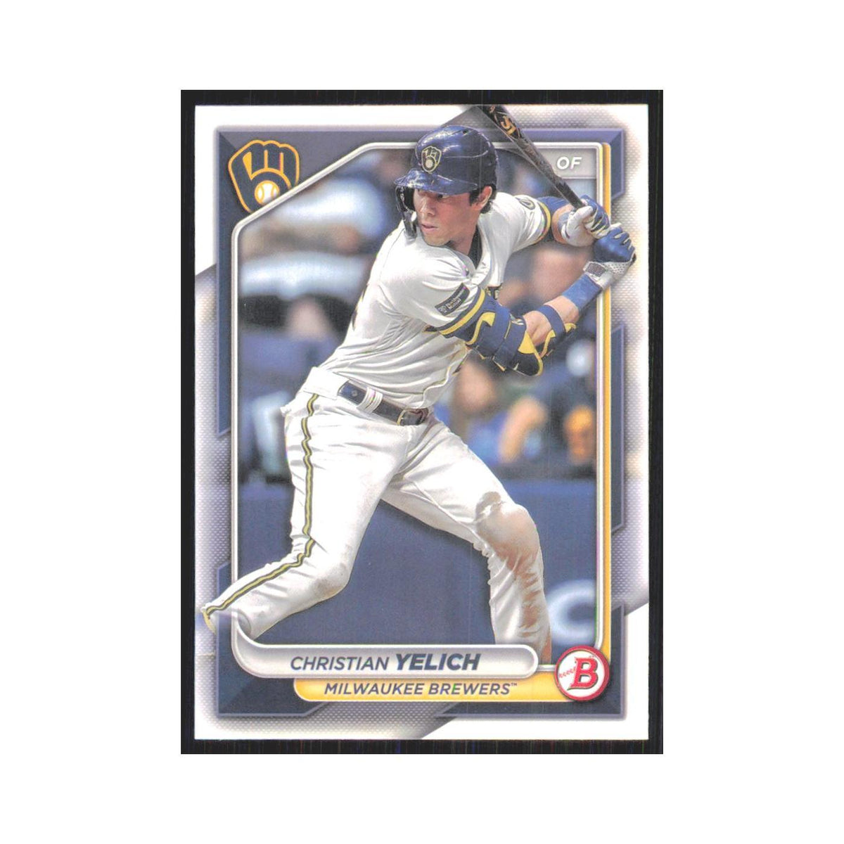 2024 Bowman Christian Yelich Brewers #34