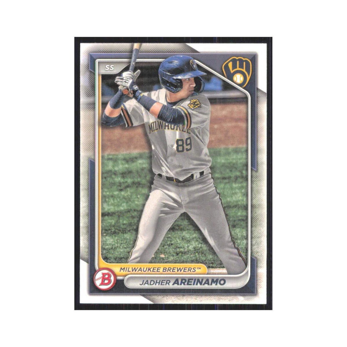 2024 Bowman Prospects Jadher Areinamo Brewers #BP-2