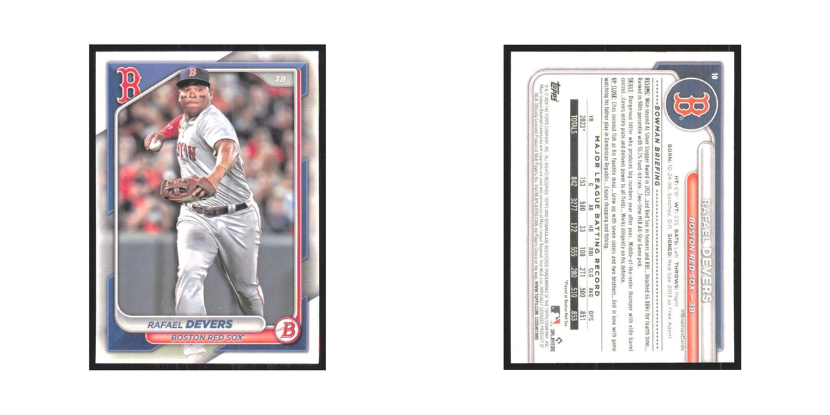 2024 Bowman Rafael Devers Red Sox #10