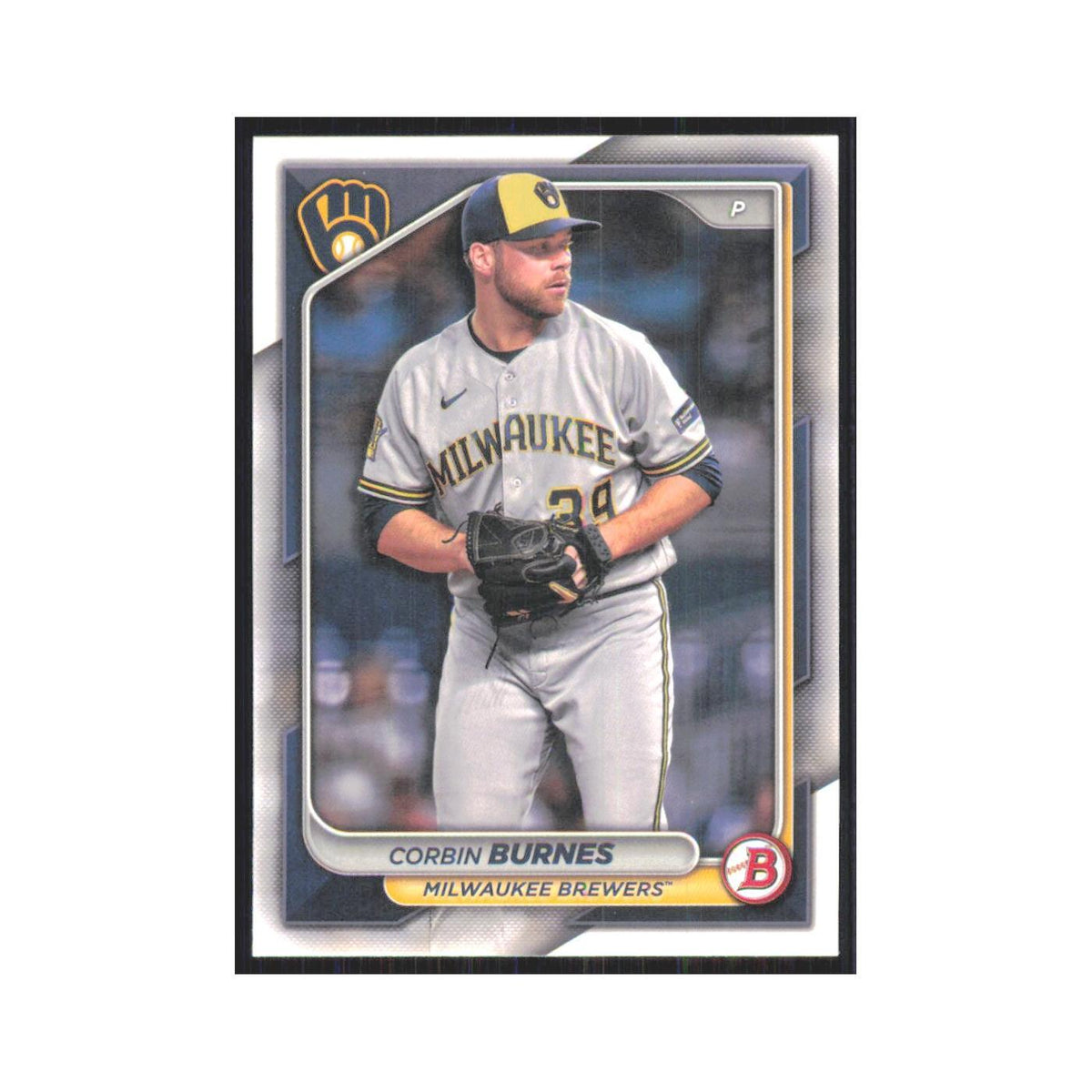 2024 Bowman Corbin Burnes Brewers #45