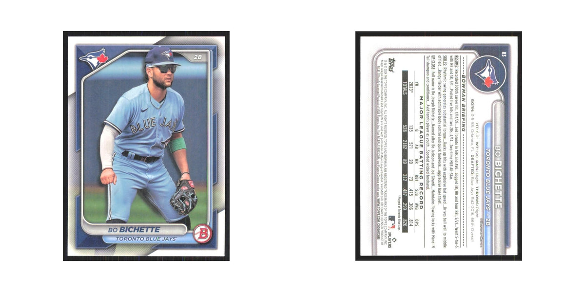 2024 Bowman Bo Bichette Blue Jays #83