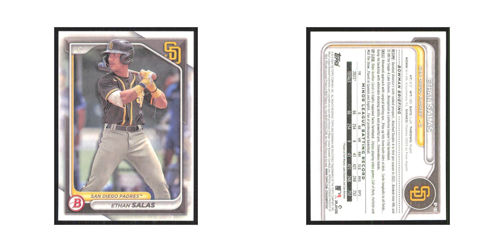2024 Bowman Prospects Ethan Salas Padres #BP-102